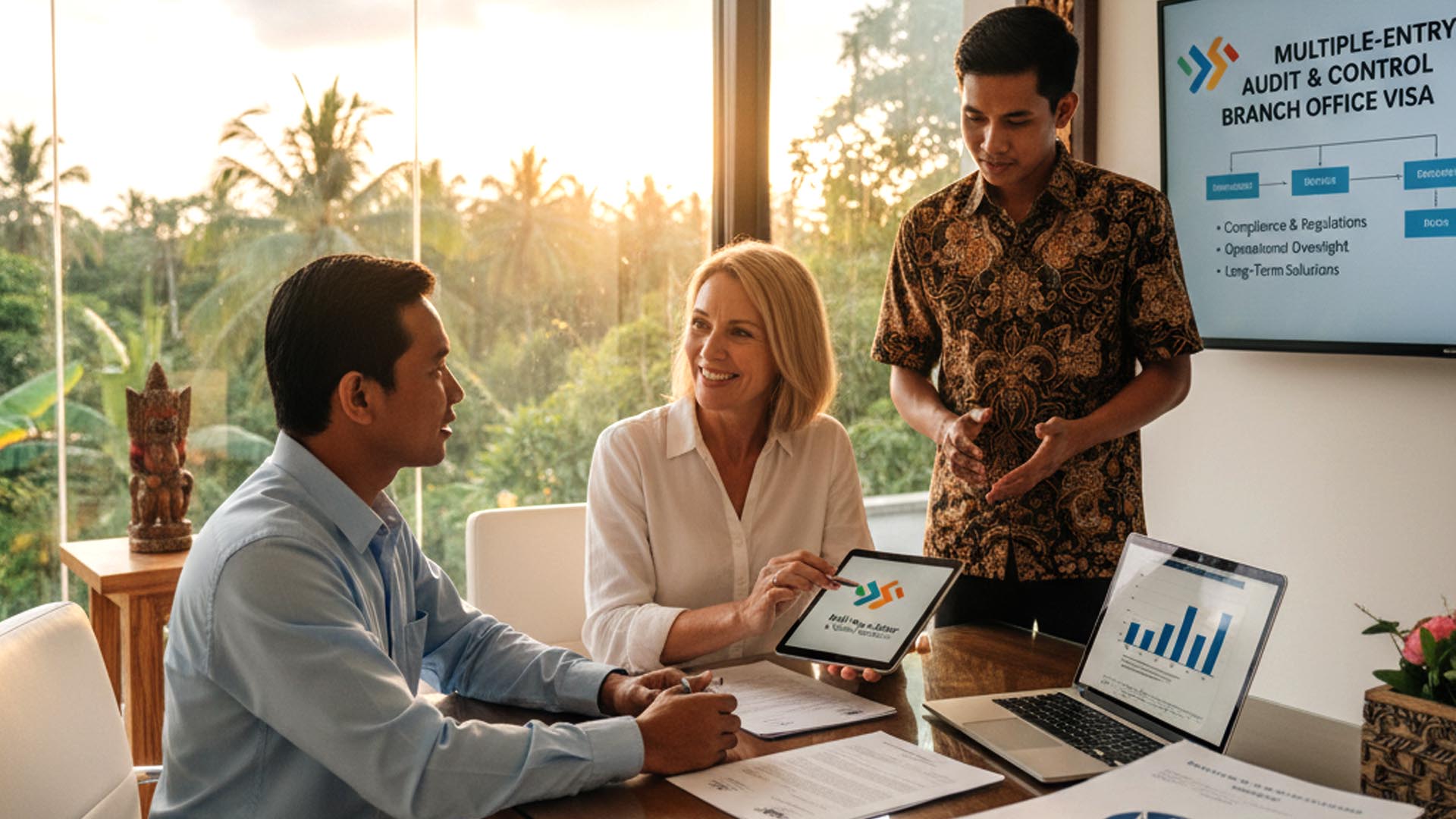 Multiple Entry Audit, Quality Control Or Inspection Company Branch In Indonesia Visa (D17)